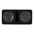 thumbnail image 1 of KICKER 48DCVR122 CompVR 12" 2 Ohm 1600W Max Power Dual Car Audio Subwoofer, 1 of 4