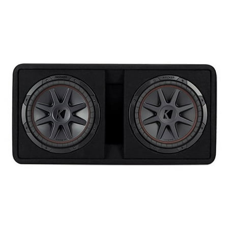 KICKER 48DCVR122 CompVR 12" 2 Ohm 1600W Max Power Dual Car Audio Subwoofer