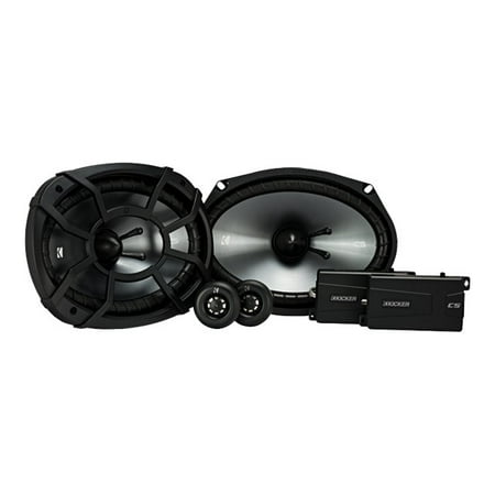 Kicker CSS69 Car Audio Full Range 6x9" Component 900W Speakers Pair 43CSS694 New