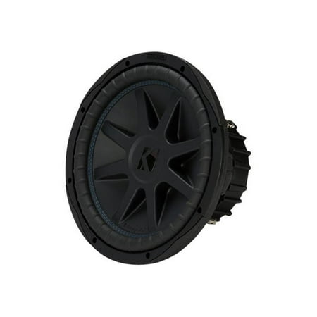 KICKER - CompVX 12" Dual-Voice-Coil 2-Ohm Subwoofer - Black