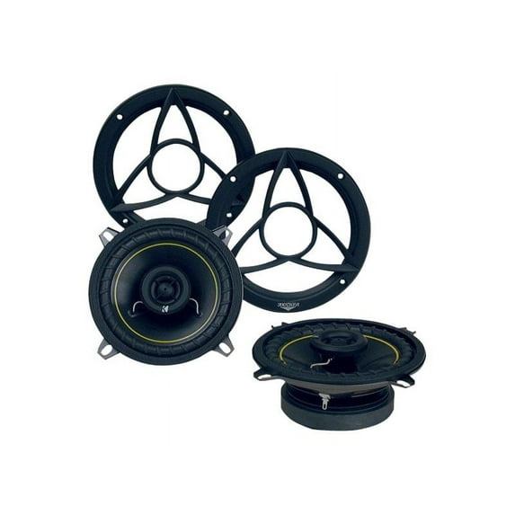 Kicker DS350 Speaker, 15 W RMS, 30 W PMPO, 2-way