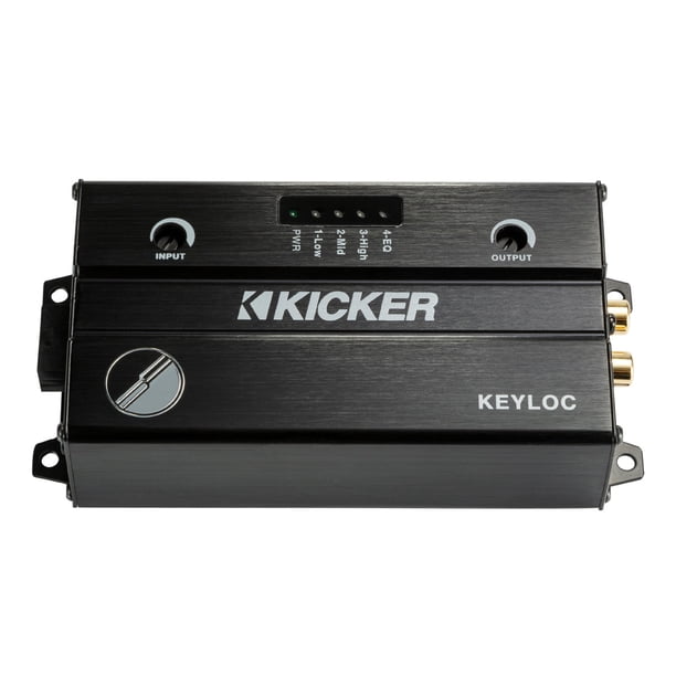 KICKER KEYLOC Car Audio Stereo Digital Signal Processor, Smart