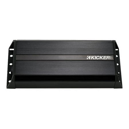 KICKER - PXA-Series 500W Class D Mono Amplifier with Selectable Low-Pass Crossover - Black