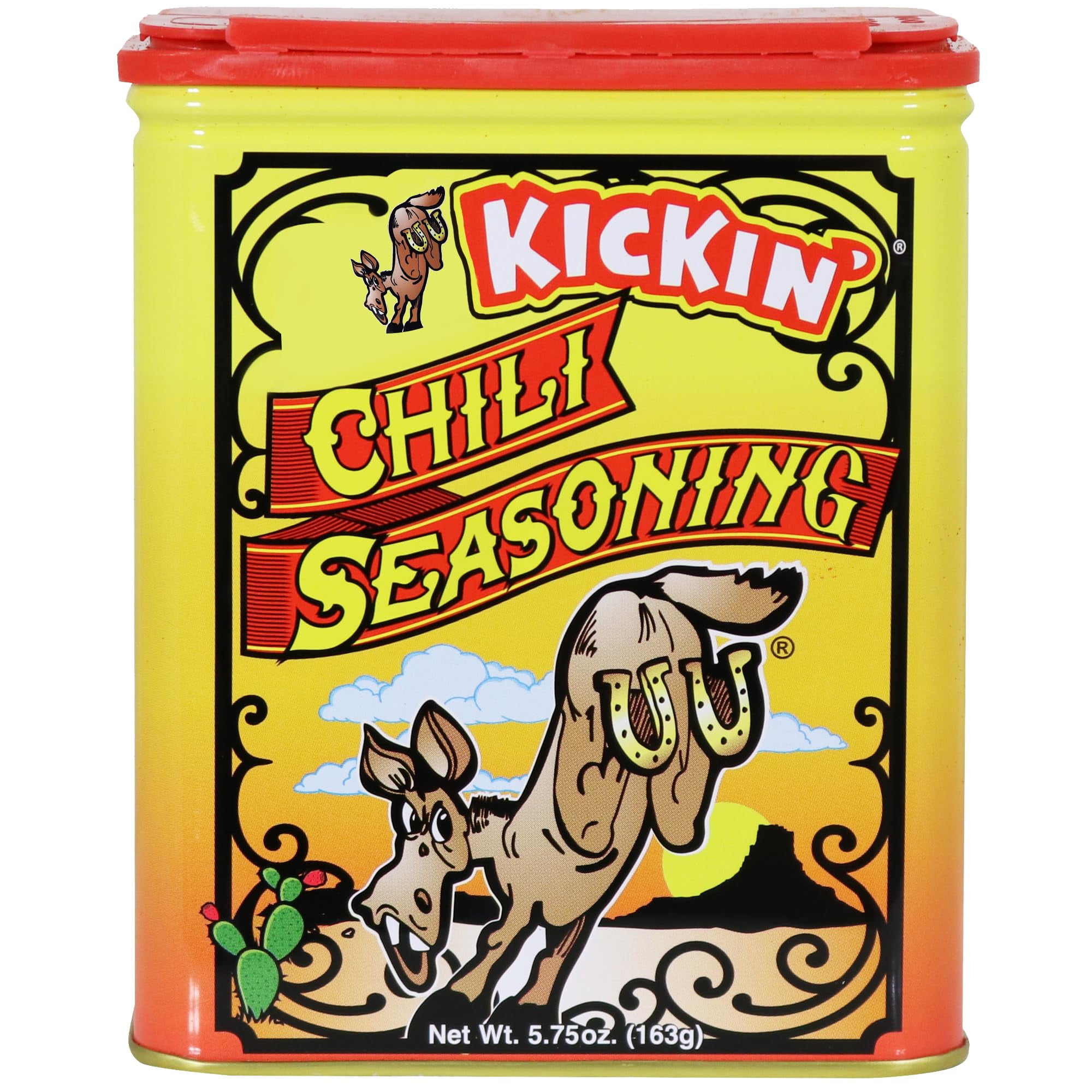 KICKIN' Chili Seasoning OIF8 Chili Seasoning Mix Perfect for Ribs