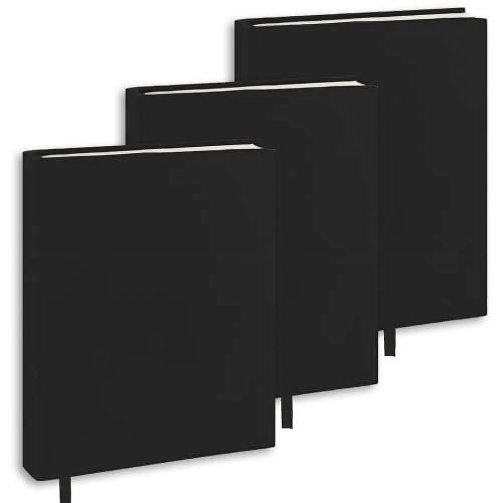 KICNIC Black Book Covers 3 Pack, 9x11 Inch Jumbo Stretchable Book Sox