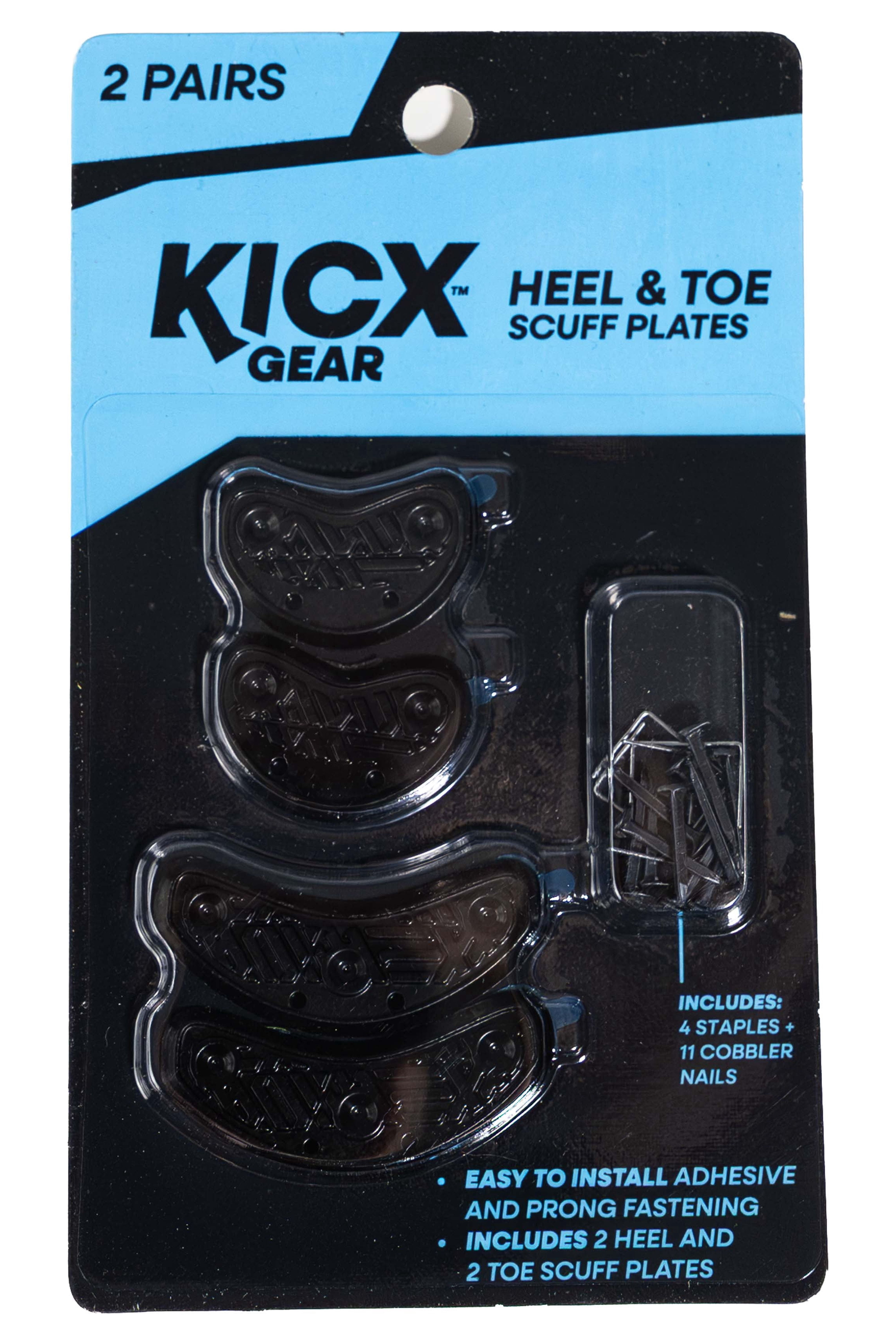 Kicx Heel & Toe Scuff Caps/Plates