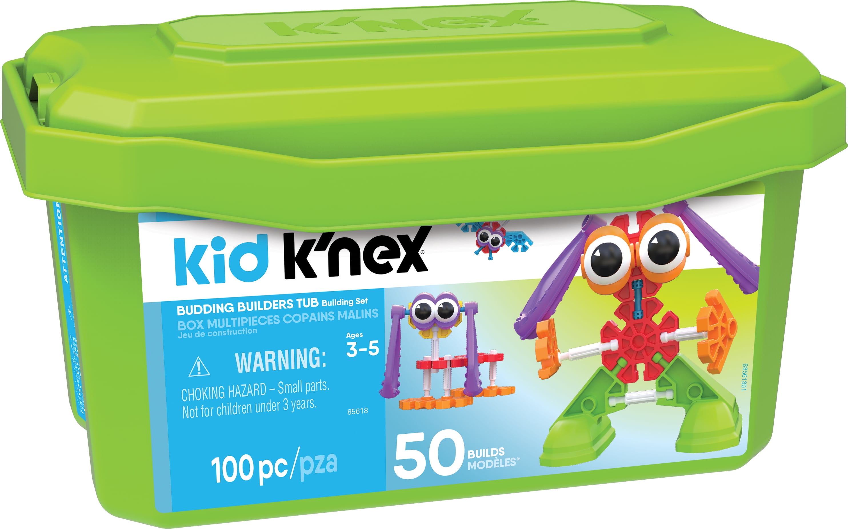 KID K'NEX - Budding Builders Building Set - 100 Pieces - Ages 3