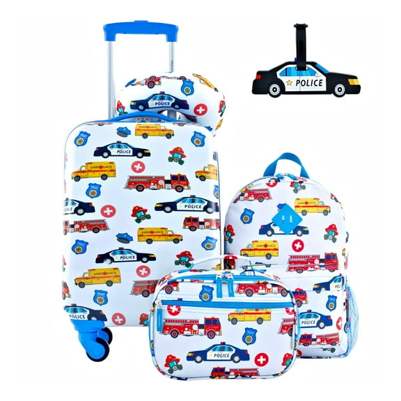 KID'S 5PC TRAVEL COLLECTION (FIRST RESPONDER PATTERN)