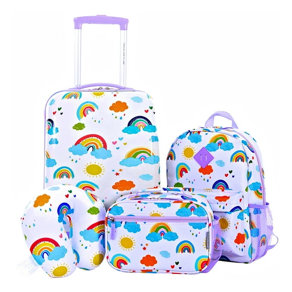 KID'S 5PC TRAVEL COLLECTION (RAINBOW PATTERN)
