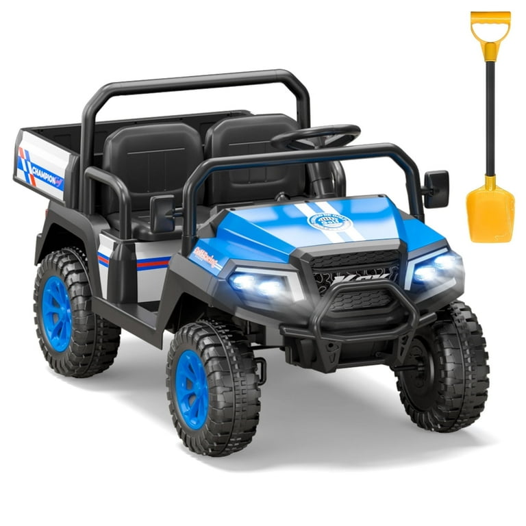 KIDDOWHEELS Seater Ride on Cars for kids, 12V Electric Ride on