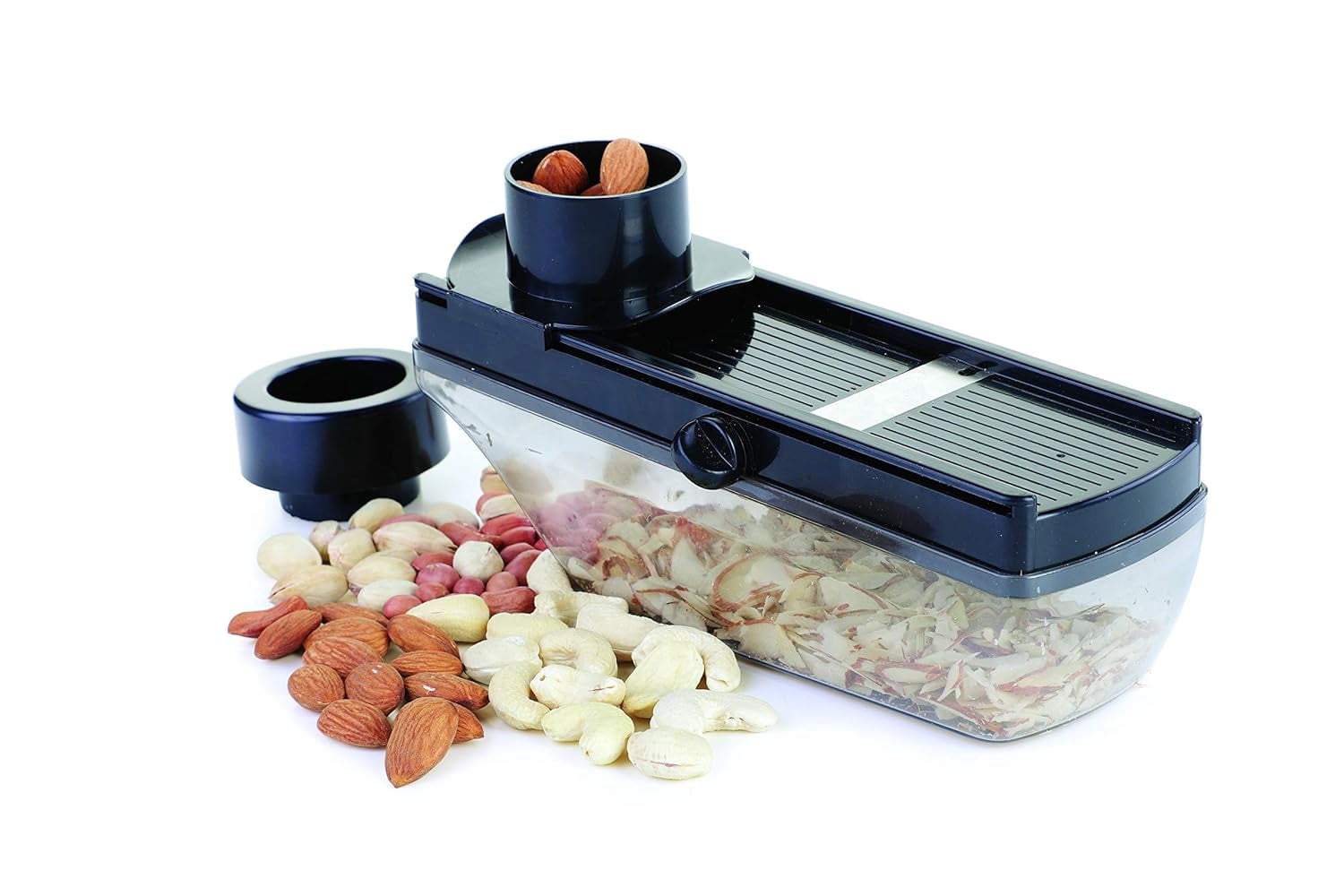 KIDINGTON Adjustable Stainless Steel Blades with Plastic Container ...