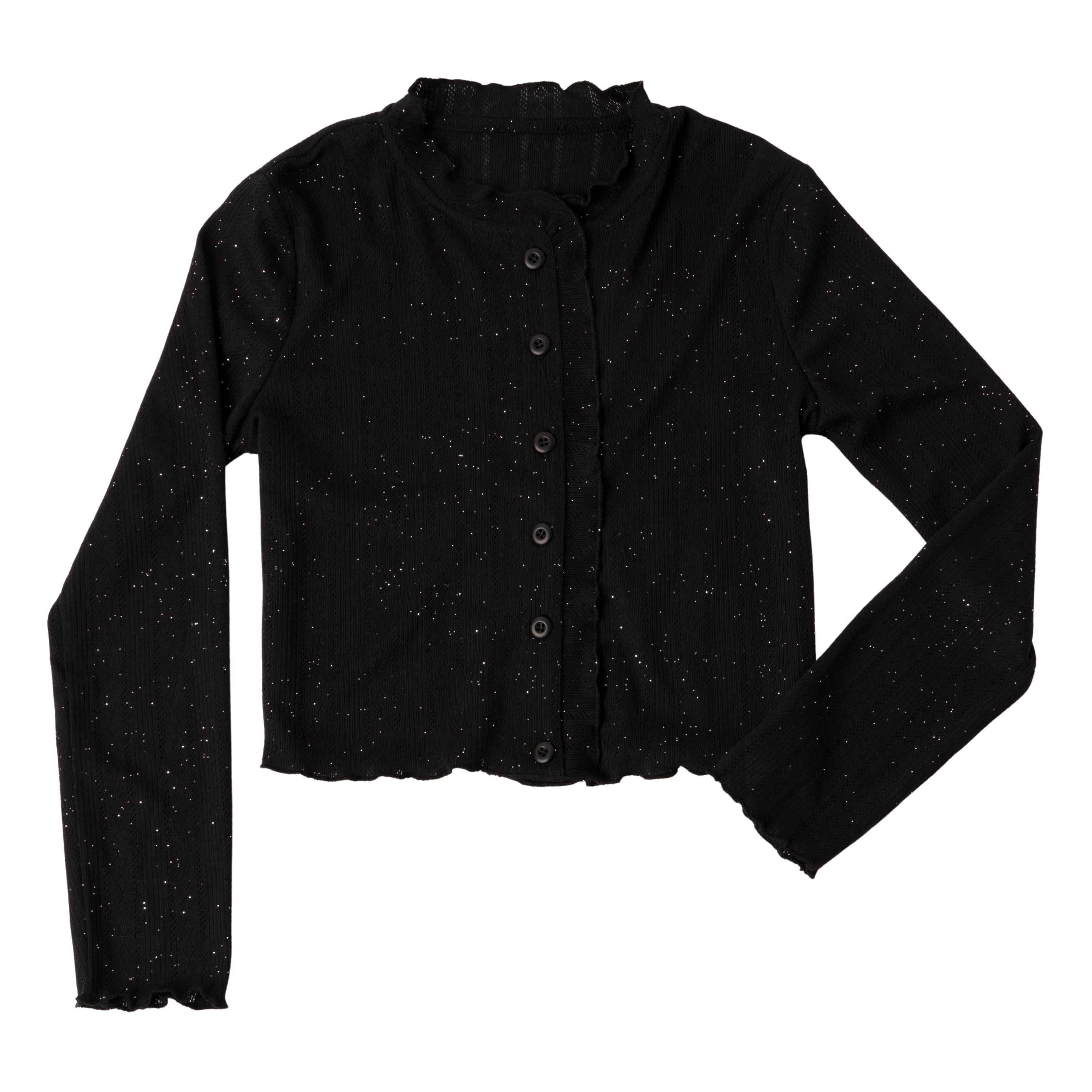 2t top black cardigan