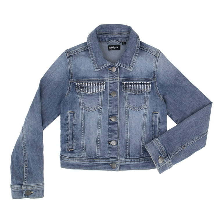 Walmart girls hotsell denim jacket