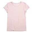 thumbnail image 1 of KIDPIK Girls Short Sleeve Crewneck Basic Ribbed Tee, Size: 2T - XXL (16), 1 of 6
