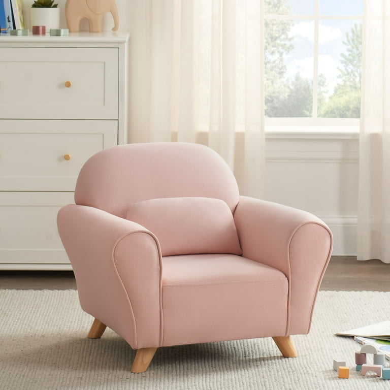 Pastel pink armchair discount