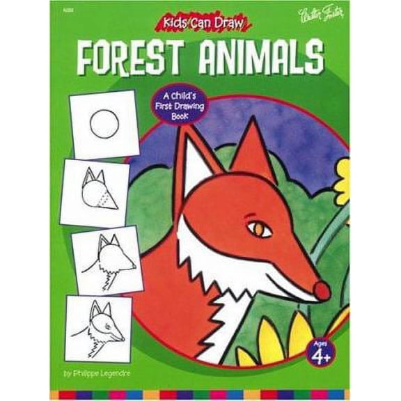 Pre-Owned KIDS CAN DRAW FOREST ANIMALS