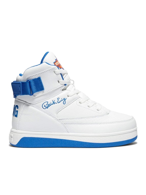 KIDS GRADE-SCHOOL 33 HI REBOUND White/Blue/Orange