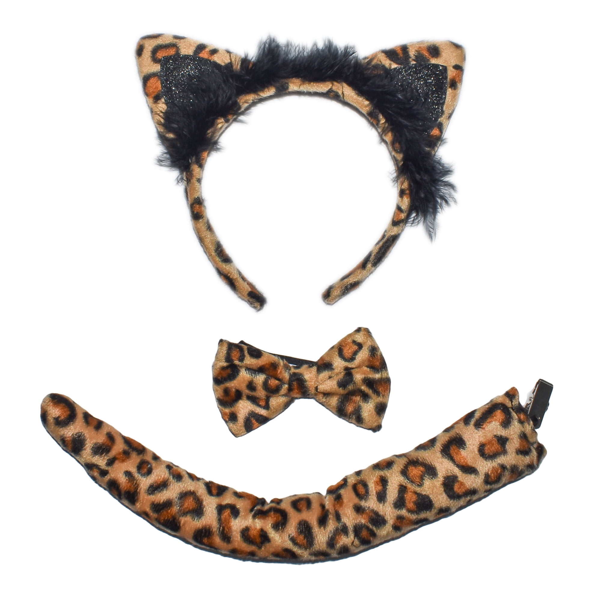 Leopard Costume Accessory Kit for Children, Multicolor, 3 Pieces, Halloween by Way To Celebrate
