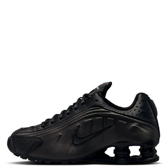 Big Kid's Nike SHOX R4 Black/Black-Black (CW2626 003) - 5