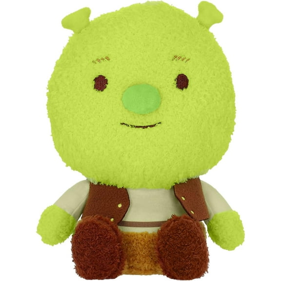 KIDS PREFERRED Shrek Cuteeze Stuffed Plush Toy 12 Inch Extra Soft Plushie Crinkle Sound in Ears Beans in The Body for Comforting Feel Perfect Loveable Gift for Baby Boys & Girls