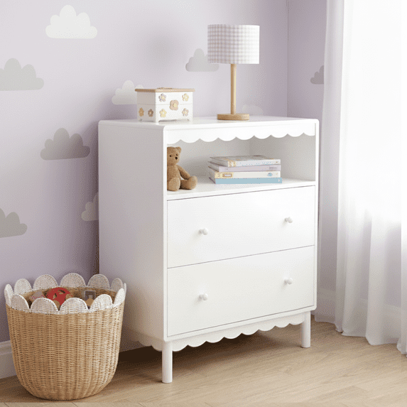 Mainstays Kids Scallop Dresser