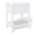 thumbnail interactive-video image 1 of Mainstays Kids One Drawer Scallop Nightstand, White, 1 of 9