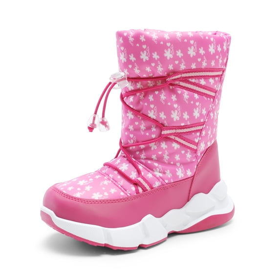 BURUDANI Kids Girls Boys Insulated Waterproof Winter Warm Snow Boots (Toddler/Little Kid)