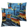thumbnail image 1 of KIDS Toddler Throw Blanket - Choo Choo Train - Super Soft, Plush, Warm and Comfortable, 1 of 7