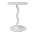 thumbnail interactive-video image 1 of Mainstays Kids Wood Wavy Nightstand Side Table, Brilliant White, 1 of 7