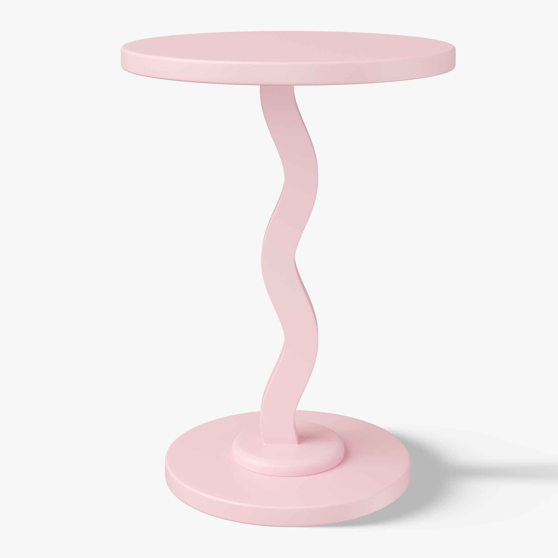 rose toy causes cancer Mainstays Kids Wood Wavy Nightstand Side Table, Blushing Rose