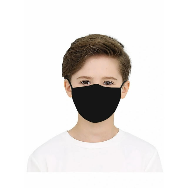 KIDS size Face Mask Triple Layers 100 Cotton Washable Reusable with