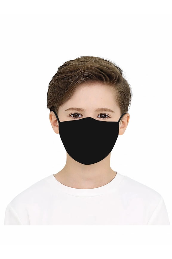 KIDS size Face Mask Triple Layers 100% Cotton Washable Reusable with Filter Pocket
