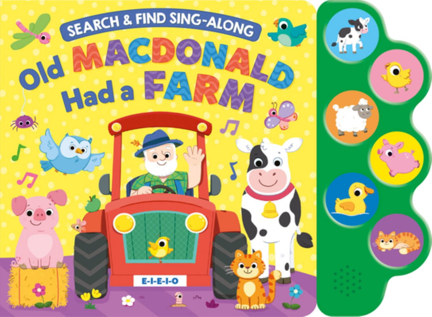 Search & Find: Old MacDonald (6-Button Sound Book) (Board Book)
