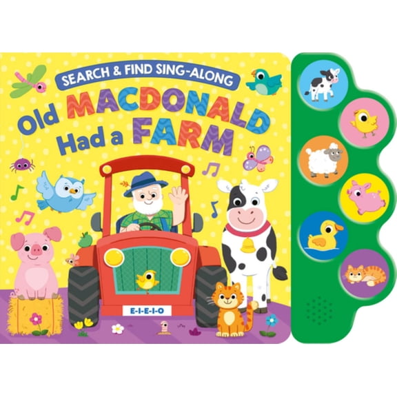 Search & Find: Old MacDonald (6-Button Sound Book) (Board Book)