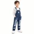 thumbnail image 1 of KIDSCOOL SPACE Baby Girl Boy Bib Pocket Jean Overalls,Unisex Workwear,18-24 Months, 1 of 8