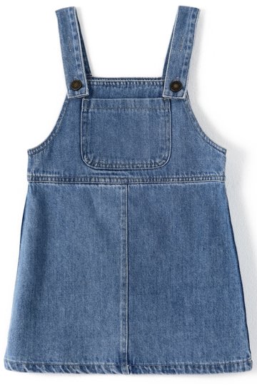 Combinaison-jupe Déguisée Bongo Pour Bébé Fille 18 Mois - Jean Avec Embellissements - Occasion Très Bon état