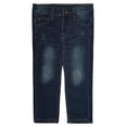 thumbnail image 1 of KIDSCOOL SPACE Baby Girls Boys Jeans,Elastic Band Inside Ripped Stretchy Soft Thin Summer Denim Slim Pants, 1 of 6