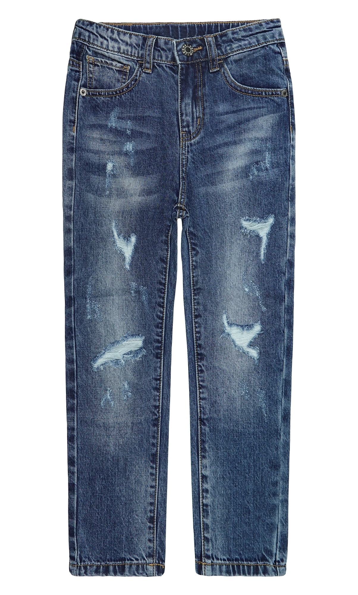 Baby Jeans Pant In Light Purple Blue Stretchable