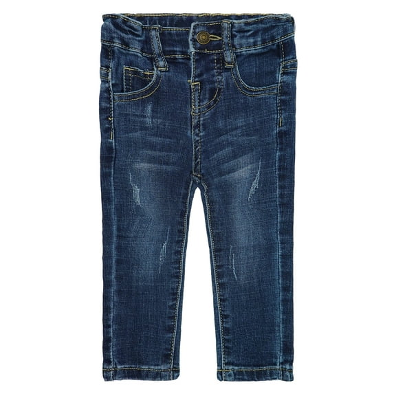 KIDSCOOL SPACE Baby Little Boys Girls Jeans,Ripped Strechy Denim Soft Slim Pants,2-3 Years