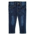 thumbnail image 1 of KIDSCOOL SPACE Baby Little Boys Girls Jeans,Ripped Strechy Denim Soft Slim Pants, 1 of 5
