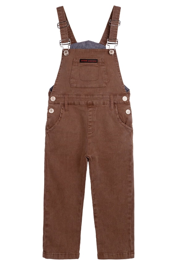 Baby Little Girls Canvas Overalls,Toddler Boys Ripped Holes Casual Workwear,Winered,2-3 Years