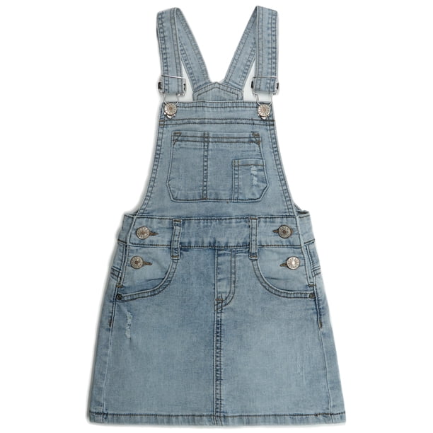 Overalls Girls Denim Skirt KIDSCOOL SPACE Baby Little Girls Skirt