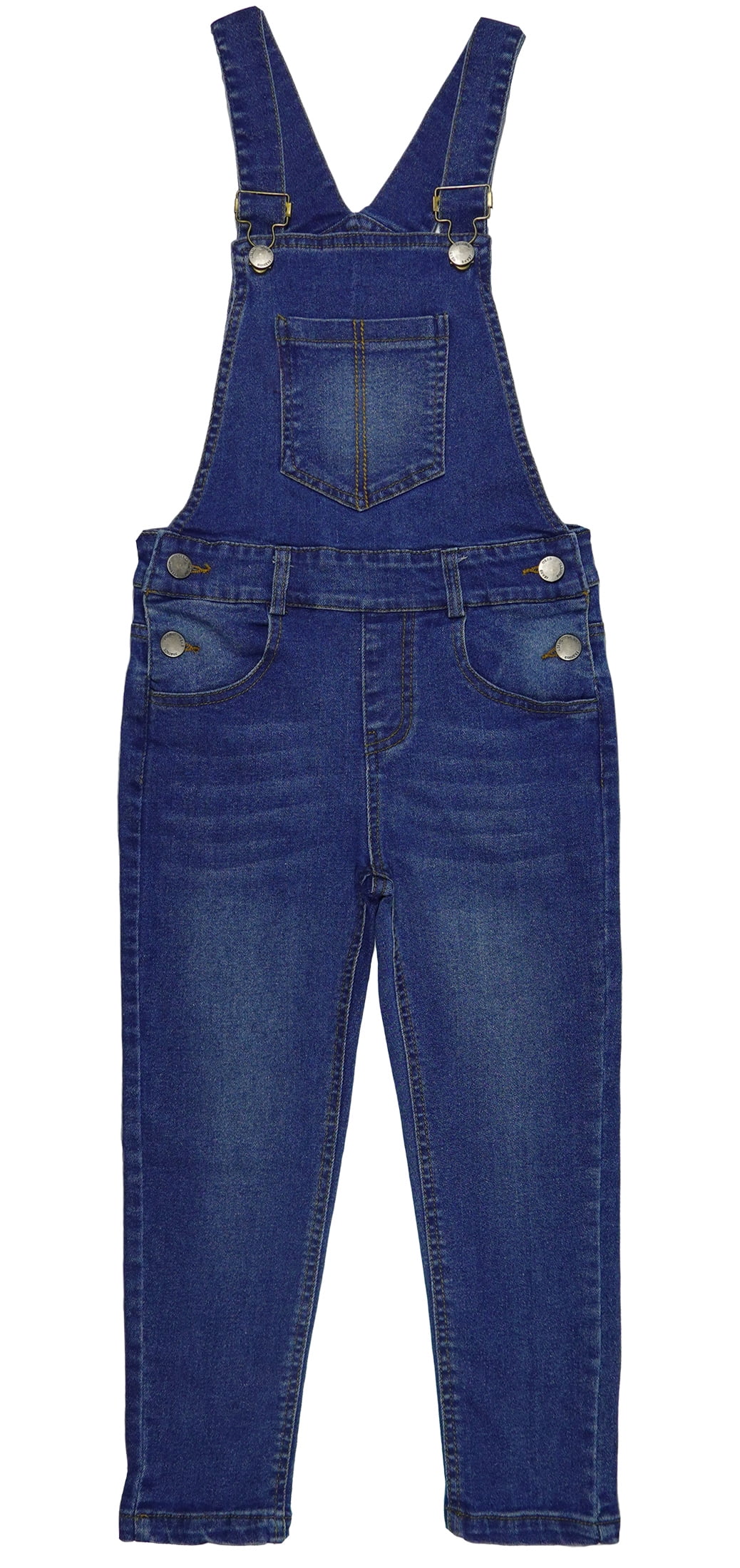 KIDSCOOL SPACE Bambina 18M-14T Ampia Fascia D'età Cintura Elastica Jeans Attillati Elasticizzati Azzurro 335397