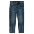 thumbnail image 1 of KIDSCOOL SPACE Big Girls Jeans,Elastic Band Inside Slim Fit Denim Pants,Blue,8-9 Years, 1 of 5