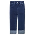 thumbnail image 1 of KIDSCOOL SPACE Big Girls Jeans,Elastic Waist Stretchy Denim Pants,Blue,8-9 Years, 1 of 6