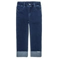 thumbnail image 1 of KIDSCOOL SPACE Big Girls Jeans,Elastic Waist Stretchy Denim Pants,Blue,8-9 Years, 1 of 5