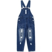 Redial Paris Mouwloze Denim Jumpsuit Lichtblauw | Botique Fashion