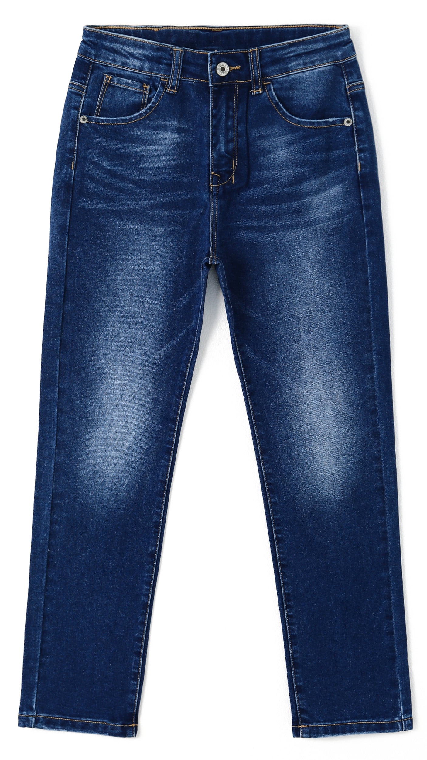 KIDSCOOL SPACE Mädchen-Jeans – Ausgestellte Denim-Hose Mit Weitem Bein & Elastischer Taille (Gr. 12–13 Jahre)