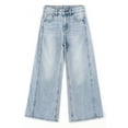 thumbnail image 1 of KIDSCOOL SPACE Girls Flare Jeans,Little Big Girl Bell Bottom Summer Denim Pants,13-14 Years, 1 of 6