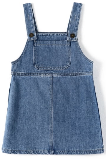 chinese dress ladies Zoey Denim Jumper – Be Modest Boutique main image 0
